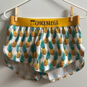 ChicknLegs Running Shorts (Pineapple Design)